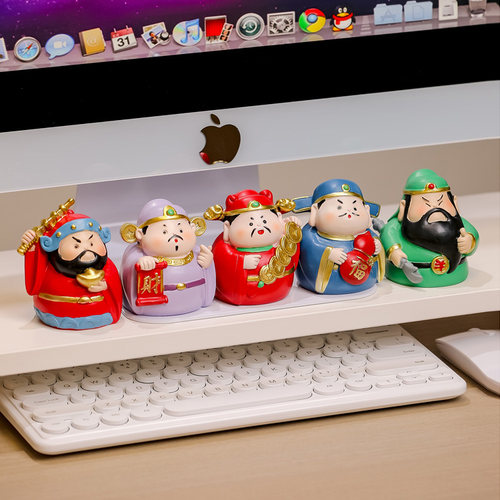 财神摆件乔迁之喜入宅礼物全套