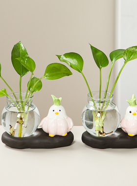 创意可爱蒜鸟家居客厅装饰小摆件