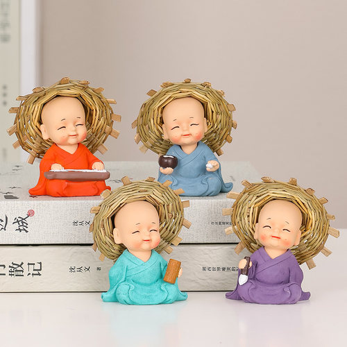 YOSPEED禅意桌面小和尚摆件