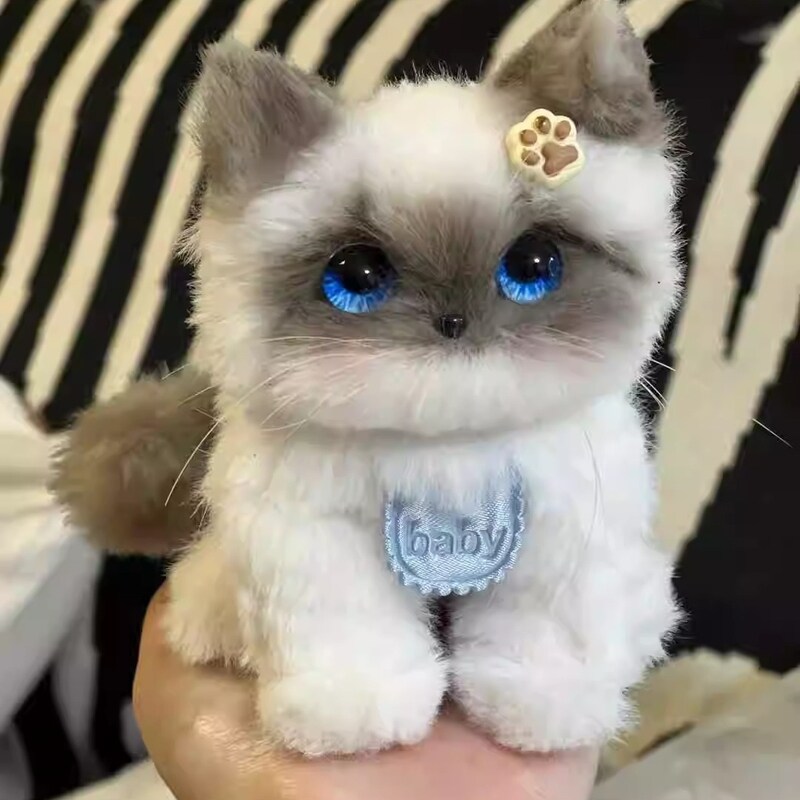 新扭扭棒小狗猫咪diy材料包自制成品送闺蜜朋友手工玩偶生日礼物