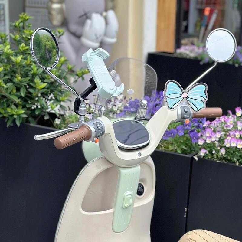 电动车手机支架2024新款后视镜防震防抖雅迪电瓶车摩托车自行车