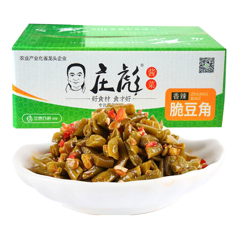 庄彪酸豇豆商用整箱下饭菜