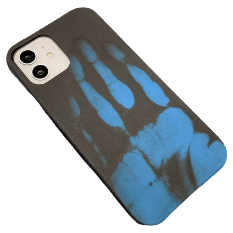 热感应变色iPhone14ProMax手机壳苹果13/13pro创意苹果12/12pro保护套11变色xs/xr潮流7硬