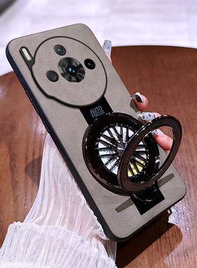 适用努比亚Z60SPro手机壳nubia新款保护套羊巴皮高端时尚男女nubiaz60s中兴努比亚pro外壳spor带陀螺磁吸支架