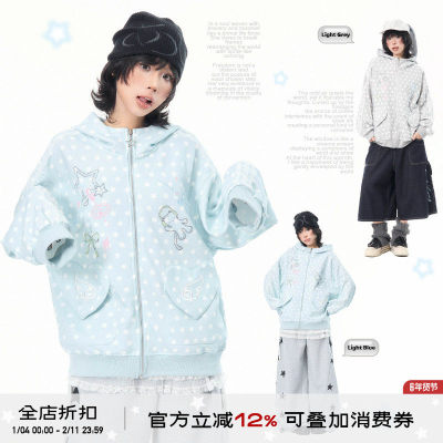 MKGO韩系猫咪五角星满印