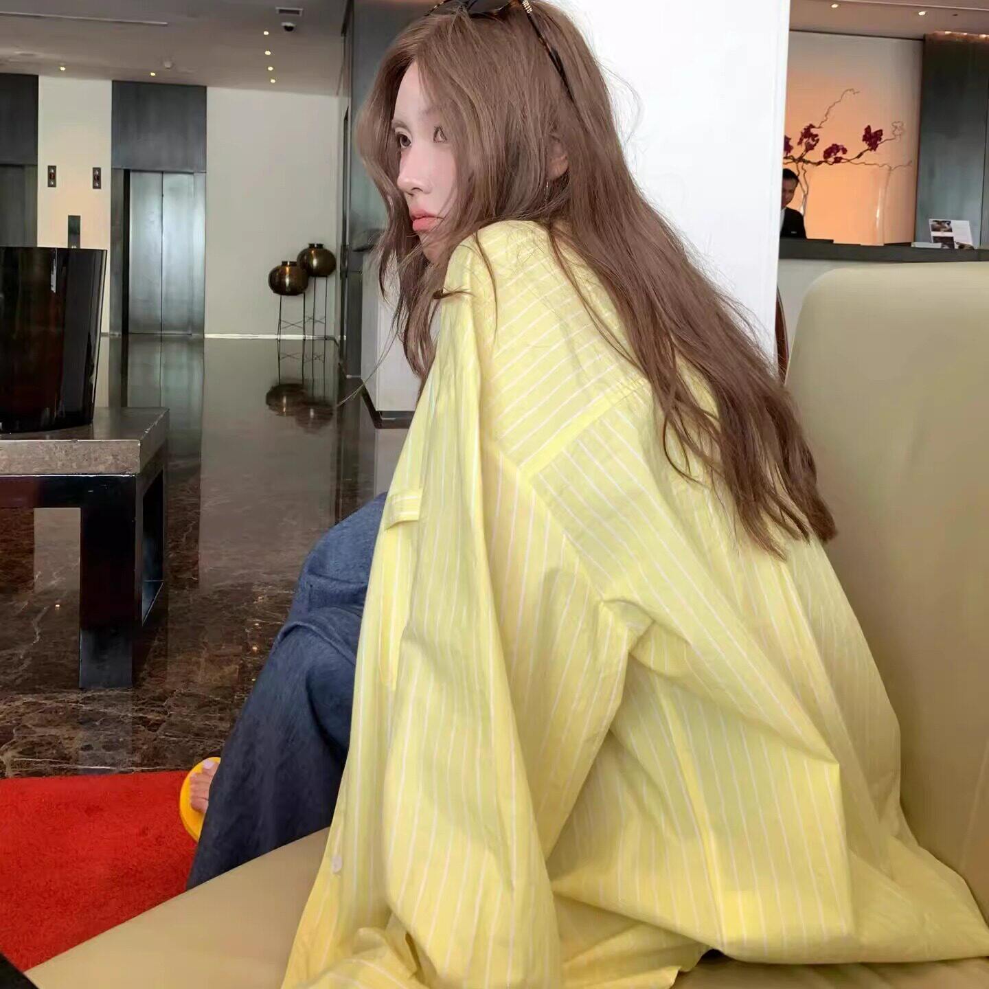 YooGirls慵懒风廓形防晒