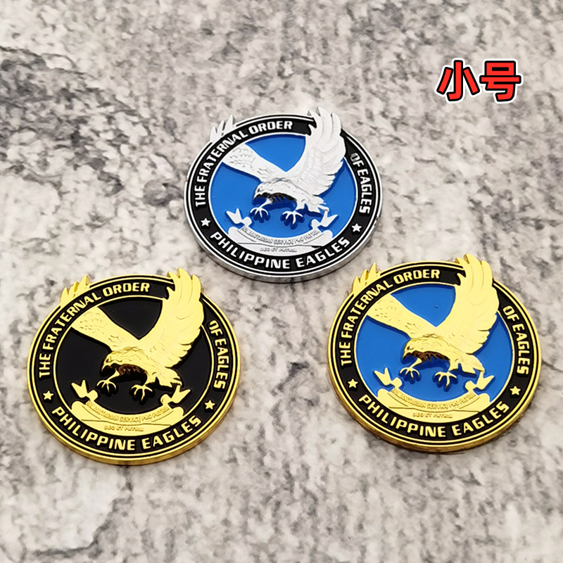 油箱盖车贴跨境菲律宾摩托车金属车标个性改装老鹰摩托车贴3D立体