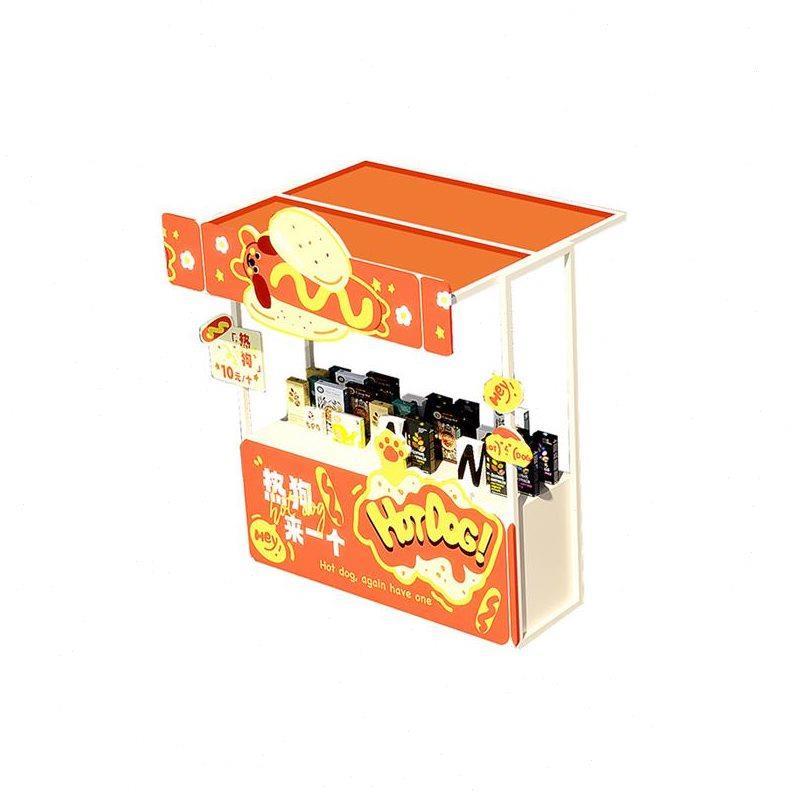 夜市摆摊移动货架户外棚摊位展示架商场活动棚架售货车地摊小吃车