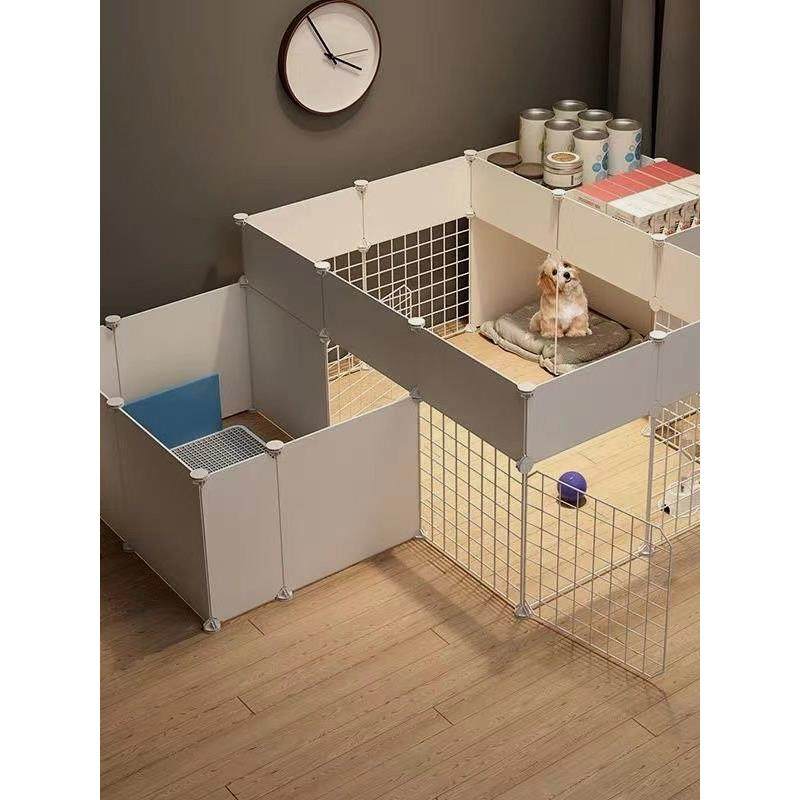 宠物围栏狗狗室内狗屋笼子中小型犬泰迪柯基隔离门防护栏栅栏狗窝