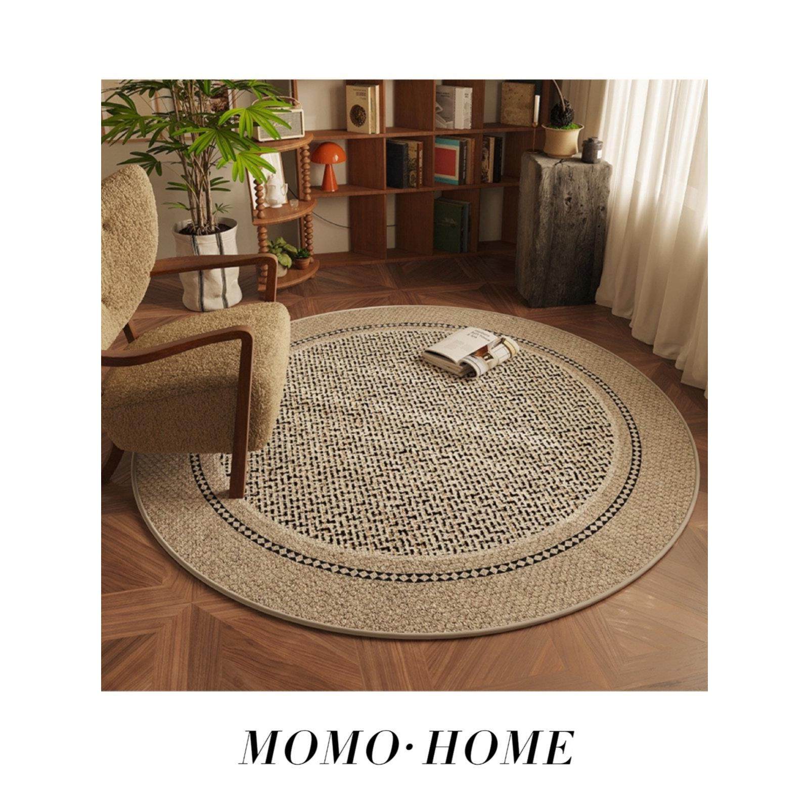 Momo家圆形现代地毯客厅沙发咖啡桌地毯环天鹅绒书房,居家日用,其它,淘宝优惠券,粉丝福利购,淘宝优惠卷