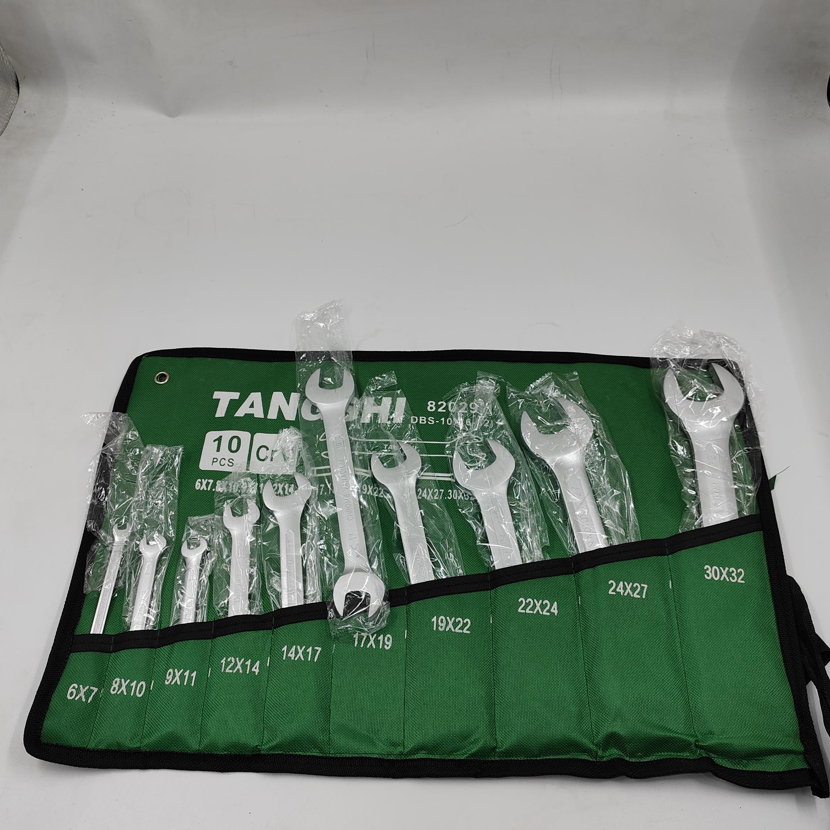 双头开口梅花哑光扳手14*1717*196-27-32双头不同型号眼镜板子呆