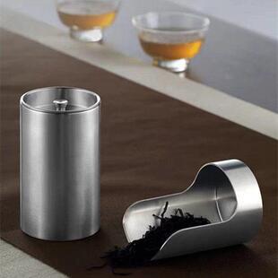 永龙锡罐纯锡茶叶罐可携式小号旅行装茶罐带茶则金属密封保鲜储茶