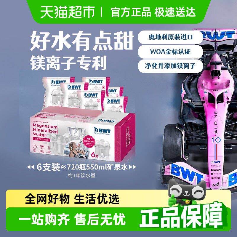 德国倍世镁离子滤芯净水壶过滤器净水器
