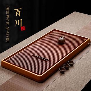 八马德料电木茶盘家用简约素盘功夫茶具新款大小茶台高端茶室茶海