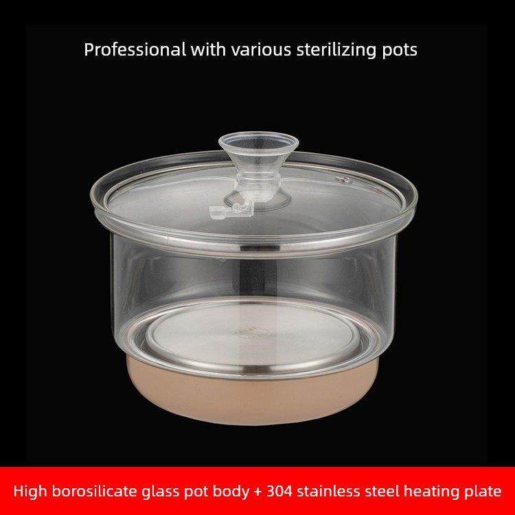通用型三环消毒锅配件煮杯洗杯玻璃茶具自动底部上水电热水壶零配