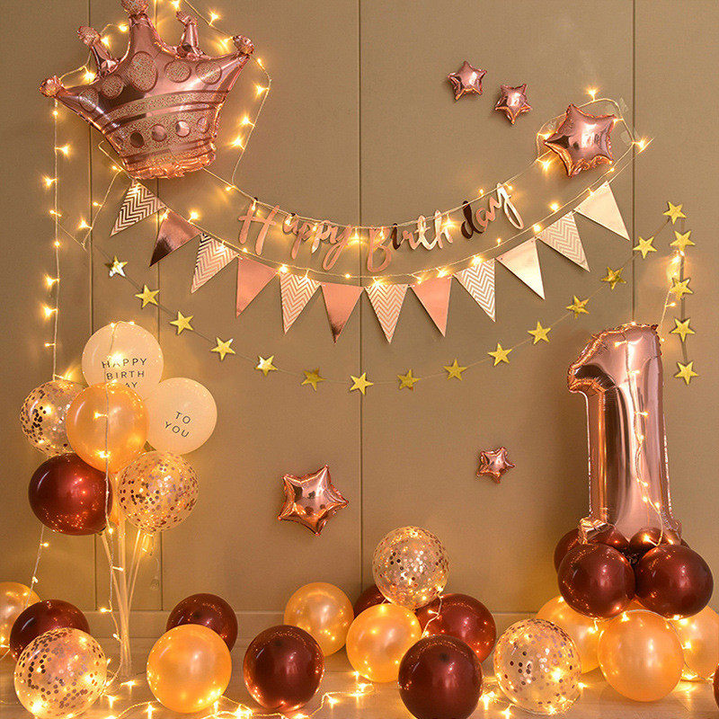 儿童一周岁宝宝生日派对背景墙装饰铝膜数字气球布置套装,节庆用品/礼品,节日装扮用品,淘宝优惠券,粉丝福利购,淘宝优惠卷