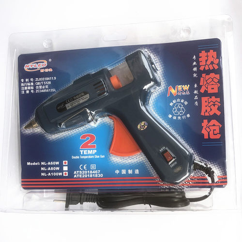 【热熔胶枪耐利澳nl-a】60w-100w 双温粗胶棒枪  热熔枪