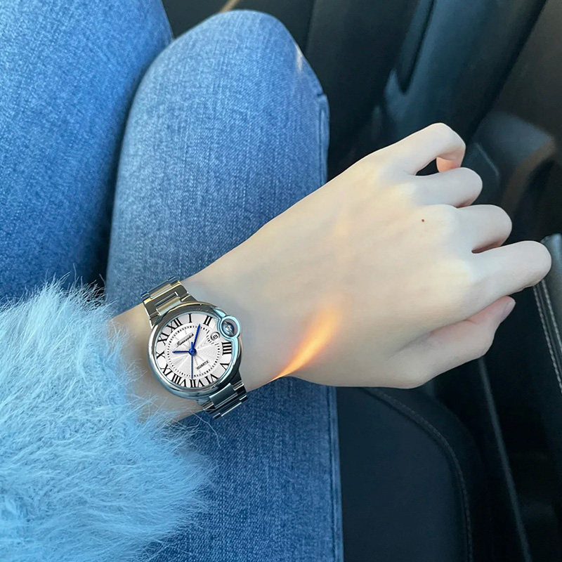 热气球正品手表女士2021新款女款情侣轻奢小众石英夏季机械男名牌