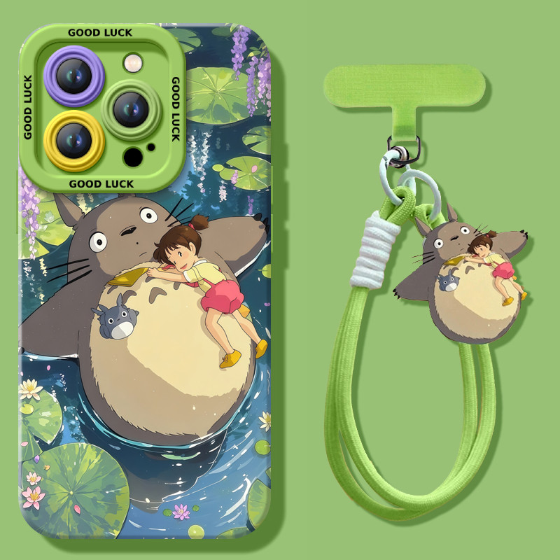 龙猫适用苹果16手机壳新款iphone15promax套14pr