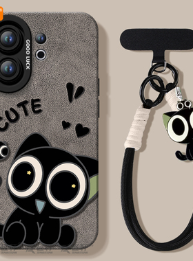 可爱小猫适用vivos50手机壳s20pro新款s18液态s19硅胶s17保护vivo镜头s16套s30全包s15高级s50promini软s12