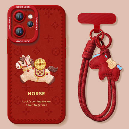 元宝小马适用oppoReno15手机壳reno14pro新款13液态reno12硅胶11保护7se镜头rone9外壳oppo套8全包0PP0软10