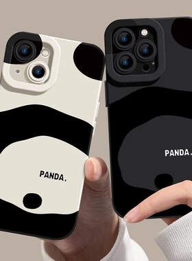 适用小米14手机壳13新款小米11手机套12的10镜头全包10s软壳12x黑白熊猫12s防摔12spro米9/8青春版pro女mix4