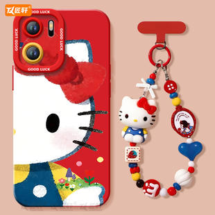 1加ace2硅胶por保护1 套新款 ace3v全包oneplus外壳ace镜头 ace3 红色KT猫适用一加ACE6手机壳ace5pro竞速版