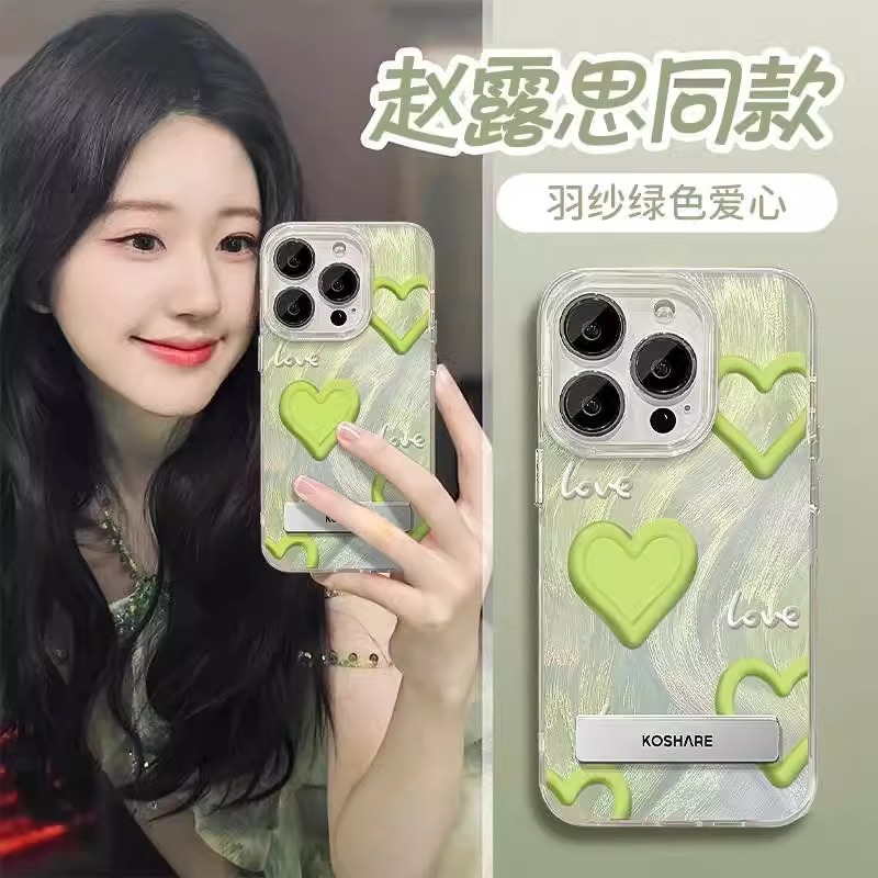 晕染爱心适用oppofindx7手机壳新款findx7保护套findx7ultra自带X3羽纱oppo隐形支架fidnx5por软findx6pro