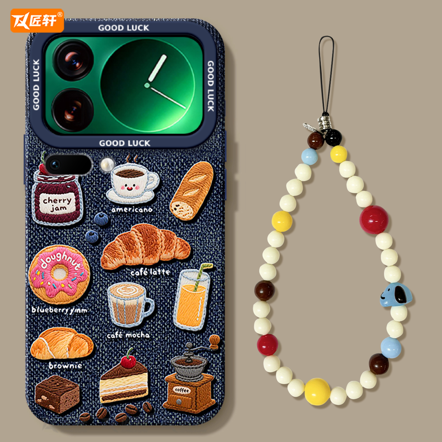 【带镜面支架】真液态硅胶壳