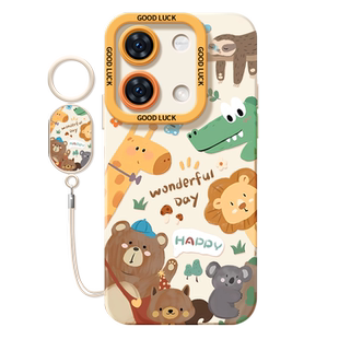 适用小米红米note13pro手机壳redminote12极速版新款redmi硅胶11e套11se动物园pro+女10por十turbo加epro软