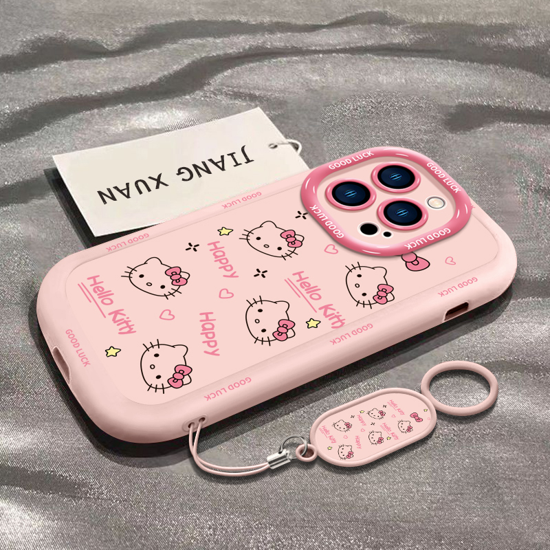 HelloKitty适用苹果16手机壳新款iphone15promax套14pro镜头15全包13mini的x/xs十五plus保护i11软防摔ip12