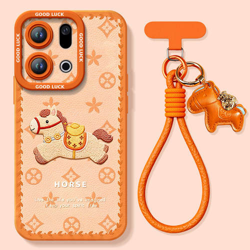 【送同款马年挂绳】爱马仕橙小马