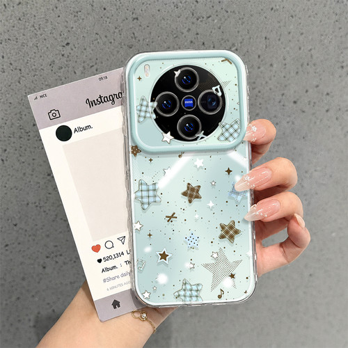 【小红薯爆款】渐变星星透明软壳