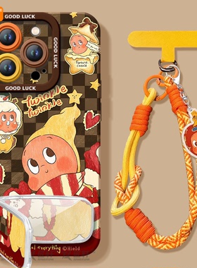 棋盘星星适用苹果16手机壳新款iphone15promax套14pro硅胶x保护13的全包11镜头xr高级感ip12女plus外壳xs