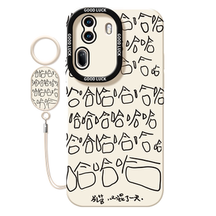 夏日小清新适用oppoReno11手机壳opporeno12pro新款reno9硅胶7se液态rone8por保护套oppo软reno6女系列5pro+