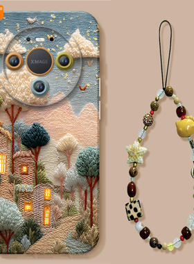 刺绣童话镇适用华为mate80pro手机壳mate80的新款套m80系列硅胶promax保护mete80十全包mata80高级感八十mt