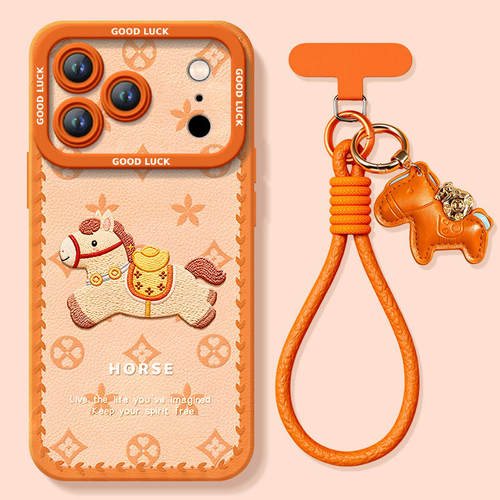 【送同款马年挂绳】爱马仕橙小马