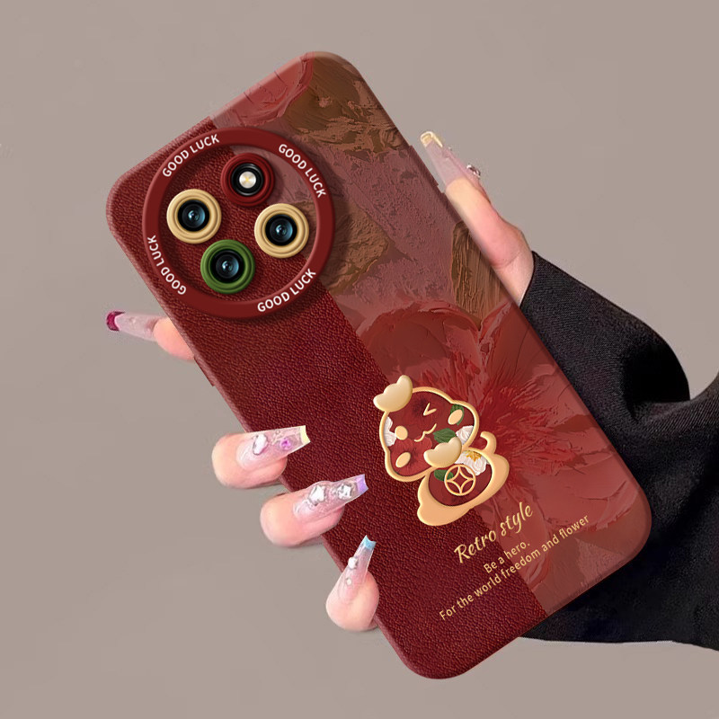 适用小米手机壳卡通防摔黄油小熊