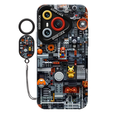 真液态不发黄！全包防摔带防丢绳