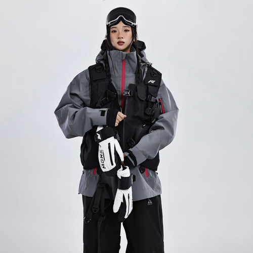 KEEPMONEY战术机能风马甲滑雪服