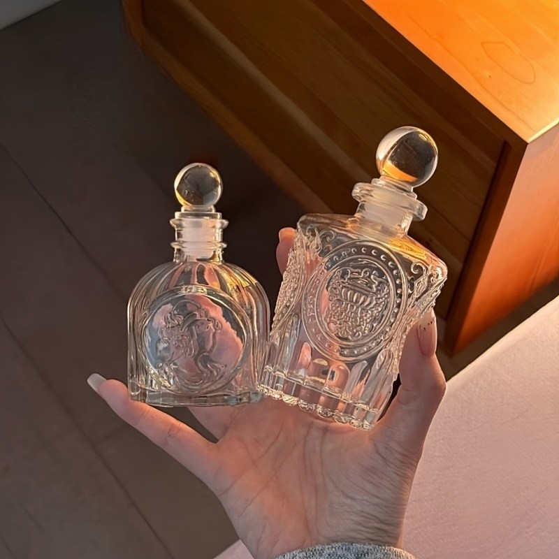 【精致主义】香水分装瓶香薰瓶花瓶复古玻璃花瓶客厅卧室摆件女生