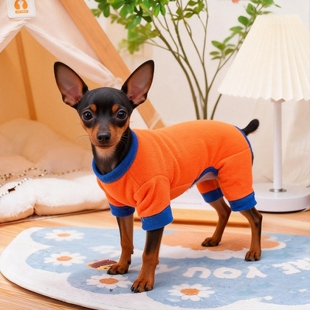 迷你杜宾小鹿犬专用四脚衣服小体狗狗冬季冬天保暖冬装过冬吉娃娃
