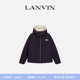 冬休闲撞色简约鸭绒连帽羽绒服外套 男士 新年甄选 LANVIN浪凡