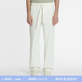 直筒休闲裤 长裤 男士 春夏休闲抽绳松紧裤 新年甄选 LANVIN浪凡