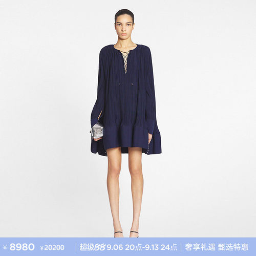 LANVIN浪凡女士花苞连衣裙