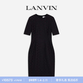 LANVIN浪凡 新年甄选 女士绵羊毛休闲连衣裙
