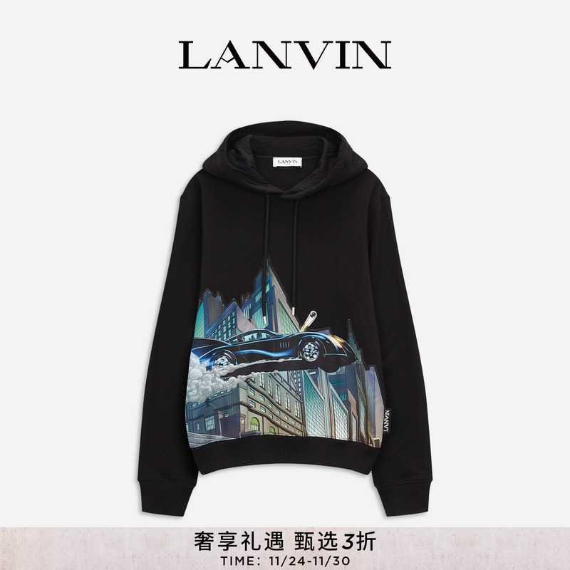 浪凡套头卫衣LANVINBATMAN