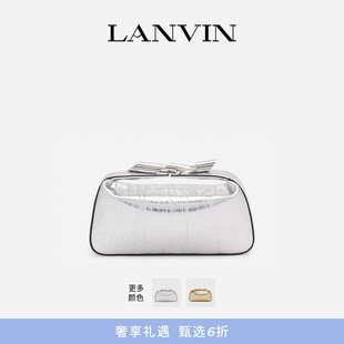 饭盒包SEQUENCE LANVIN浪凡 CLUTCH单肩斜挎手拿女包 折扣甄选