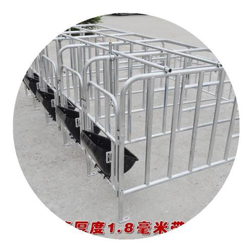 养猪圈围栏猪qh用猪圈门猪舍围栏不锈钢小门门栏母猪限位栏带漏粪