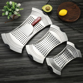 不锈钢疙瘩汤工具抿床豆面抿尖床抿圪斗抿蝌蚪擦子抿节儿擦尖抿面